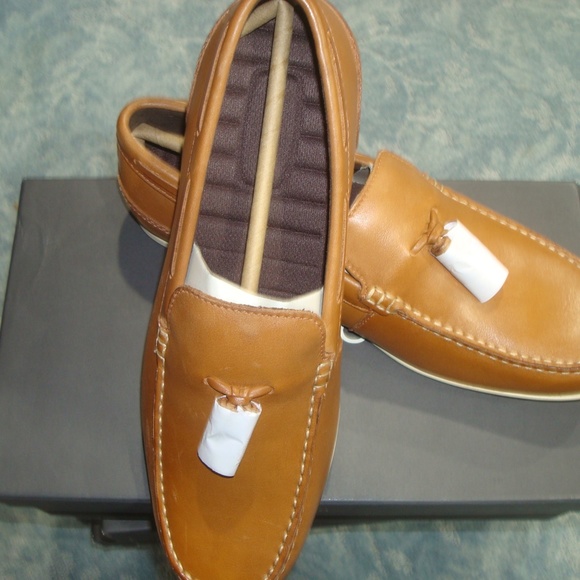 ROCKPORT MALCOM TASSEL MEN\'S TAN LOAFERS main image 4